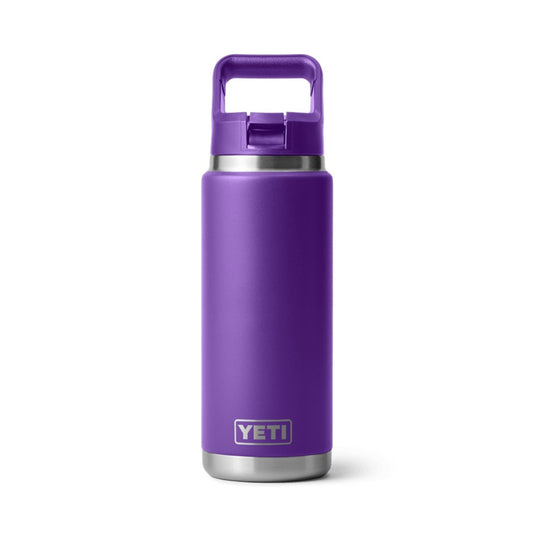 YETI RAMBLER BOTTLE 26oz 760ml WITH STRAW CAP [CLR:PACE PURPLE]