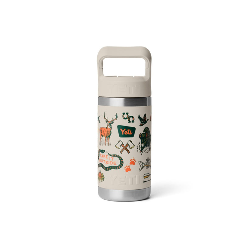 Load image into Gallery viewer, YETI RAMBLER JR 12oz 354ML KIDS BOTTLE [CLR:CAPE SUMMER CAMP]
