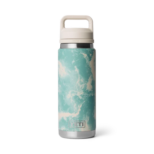 YETI RAMBLER BOTTLE 26oz 760ML WITH CHUG CAP [CLR:SEA VIEW]