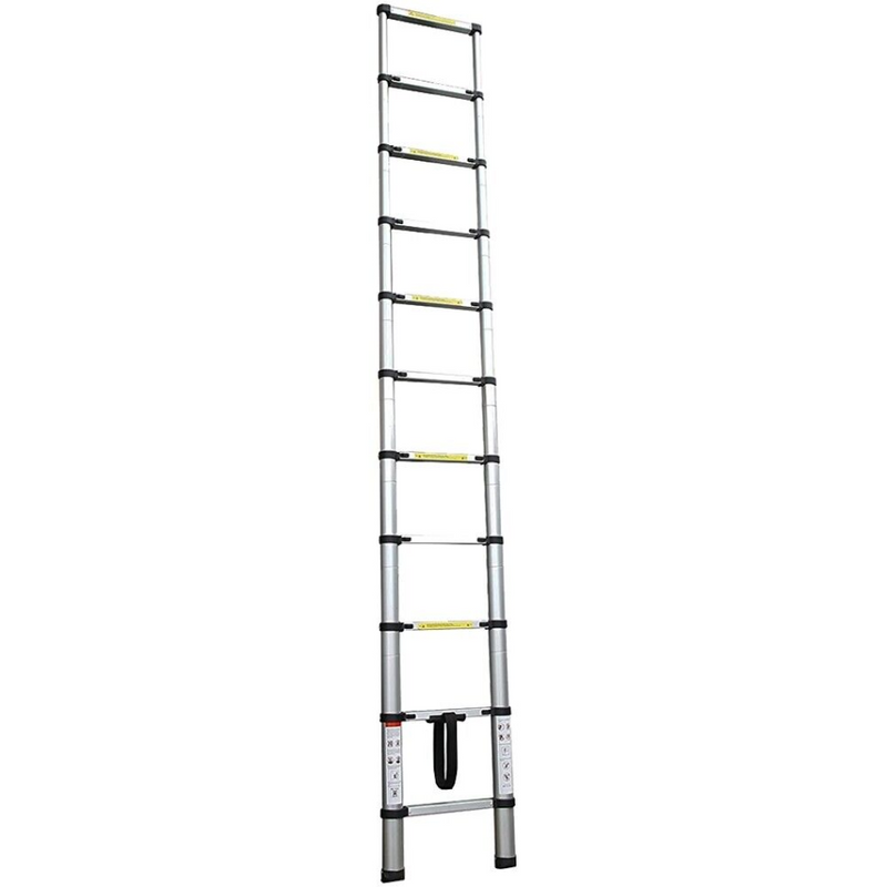 Load image into Gallery viewer, AUSTRALIAN RV TELESCOPIC ALUMINIUM LADDER 3.2M
