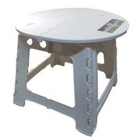 ON THE ROAD RV LARGE PLASTIC FOLDING TABLE WHITE