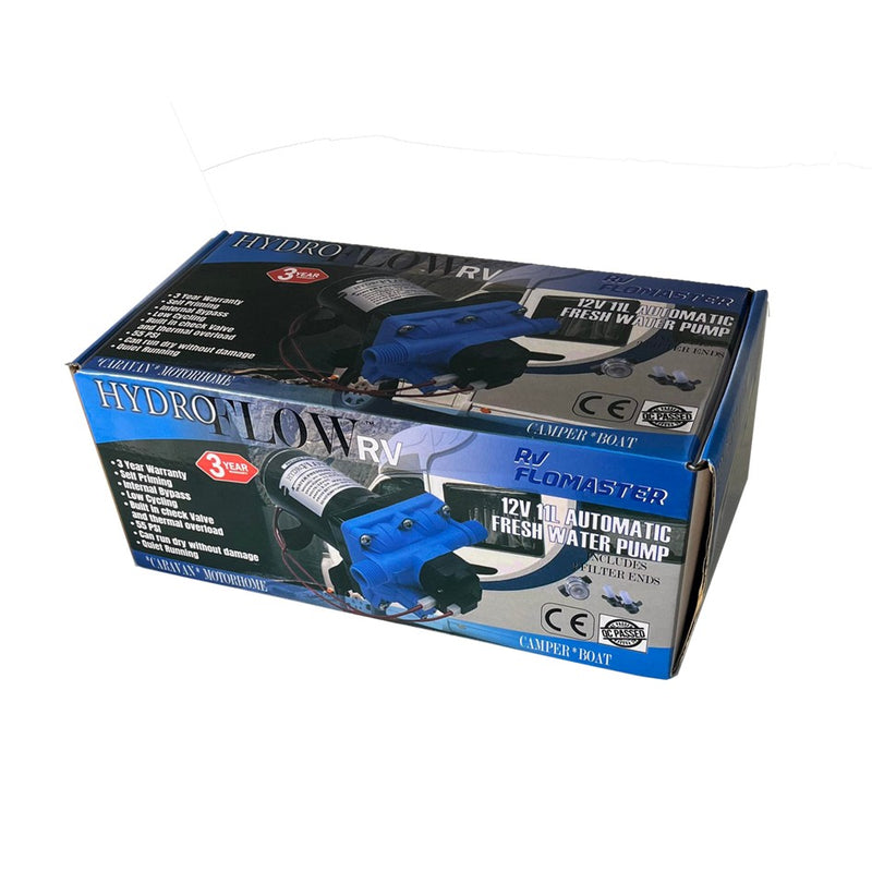 Load image into Gallery viewer, HYDROFLOW 12V 11L WATER PRESSURE PUMP
