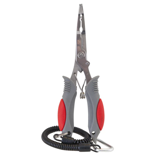 JARVIS WALKER PRO SERIES BENT PLIERS WITH BRAID CUTTERS SS