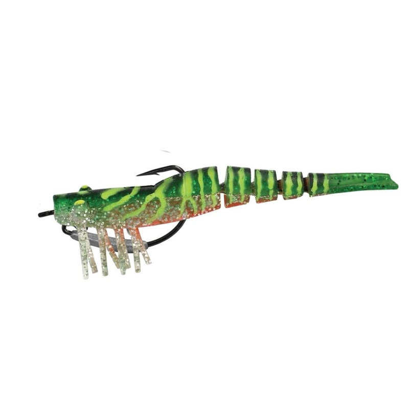 Load image into Gallery viewer, WILSON WILD SHRIMP WEEDLESS [SZ:3.5 INCH CLR:TOXIC TIGER]
