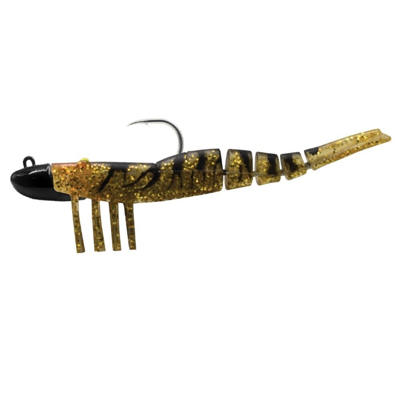 Load image into Gallery viewer, WILSON WILD SHRIMP HD EXPOSED [SZ:5 INCH CLR:BLACK ALE]
