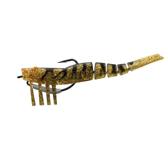 WILSON WILD SHRIMP WEEDLESS [SZ:5 INCH CLR:BLACK ALE]