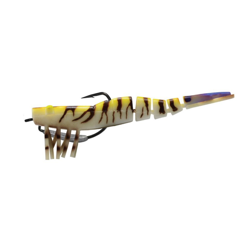 Load image into Gallery viewer, WILSON WILD SHRIMP WEEDLESS [SZ:6 INCH CLR:BLACK TIGER]
