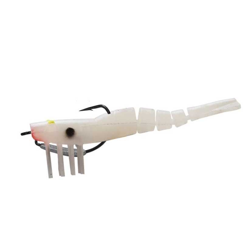 Load image into Gallery viewer, WILSON WILD SHRIMP WEEDLESS [SZ:6 INCH CLR:WHITE NOISE]
