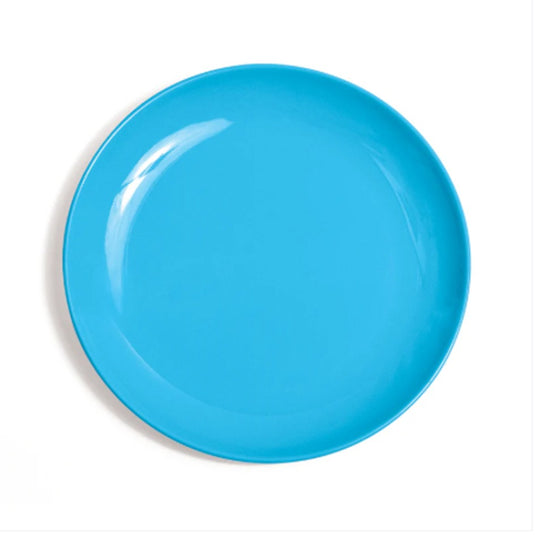 CAMPFIRE MELAMINE DINNER PLATE BLUE