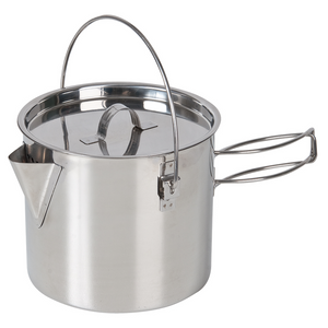 CAMPFIRE STAINLESS STEEL BILLY STYLE KETTLE 750ML