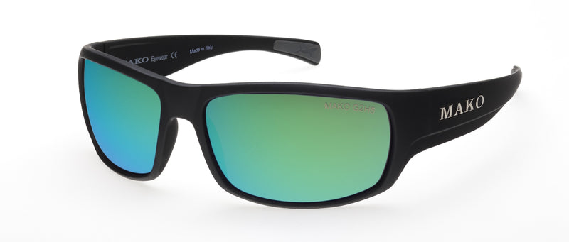 Load image into Gallery viewer, MAKO ESCAPE 9581 [FRAME:MATTE BLACK M01 LENS:ROSE GREEN MIRROR G2H5]
