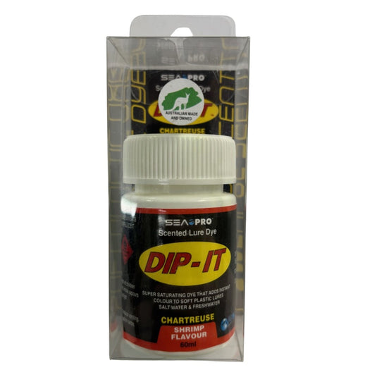 SEA PRO DIP IT SHRIMP SCENTED LURE DYE [CLR:CHARTREUSE]
