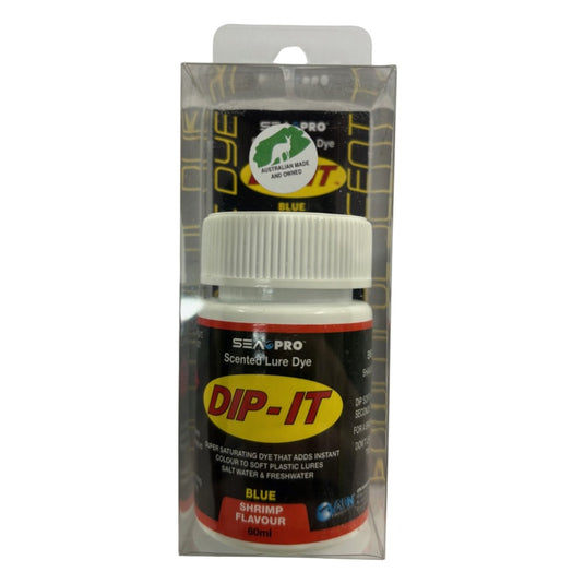 SEA PRO DIP IT SHRIMP SCENTED LURE DYE [CLR:BLUE]