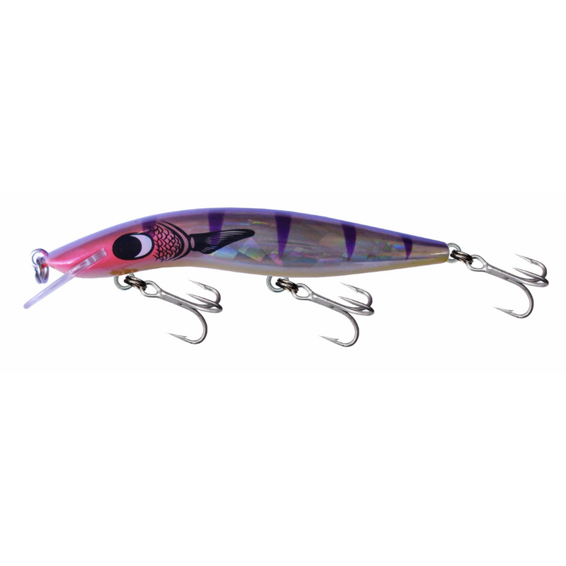 Load image into Gallery viewer, CLASSIC BARRA 120MM +10 [CLR:22 BOBBY DAZZLER SIL/PURP]

