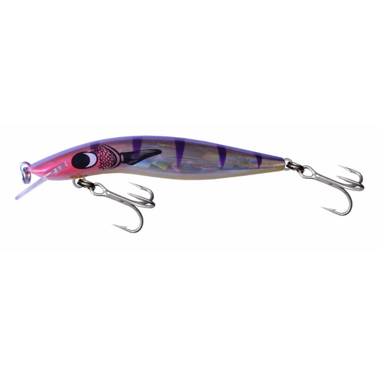 CLASSIC BARRA 97MM [SZ:+3 CLR:22 BOBBY DAZZLER SIL/PURP]