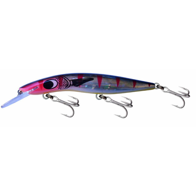 Load image into Gallery viewer, CLASSIC BARRA 120MM +3 [CLR:27 BLUE MULLET DAZZLER]
