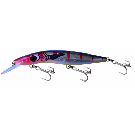 CLASSIC BARRA 120MM +15 [CLR:27 BLUE MULLET DAZZLER]