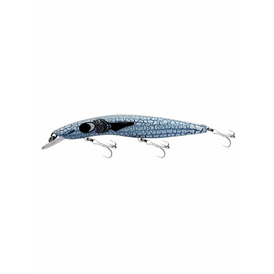 CLASSIC BARRA 120MM +3 [CLR:65 BLUE CRACKLE]