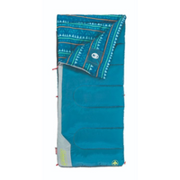 COLEMAN SLEEPING BAG YOUTH C10 TEAL/GREY