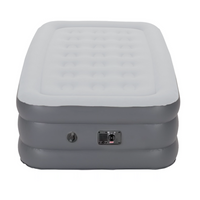 COLEMAN AIRBED SUPPORTREST PILLOW TOP SINGLE