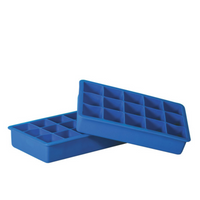 AVANTI SILICONE 15 CUP ICE CUBE TRAY SET OF 2