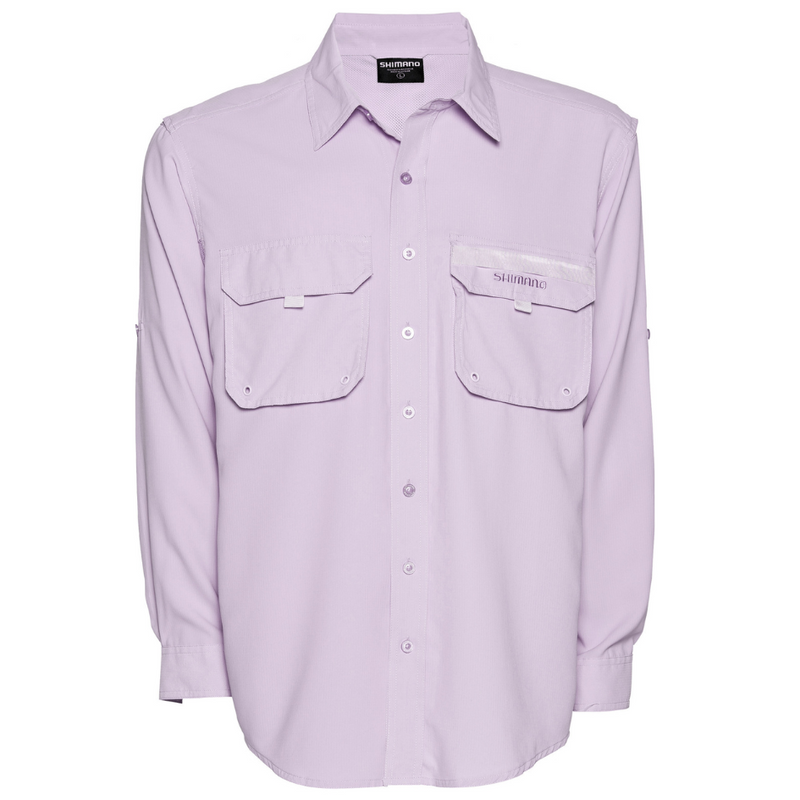 Load image into Gallery viewer, SHIMANO LADIES VENTED SHIRT [CLR:LILAC SZ:8]

