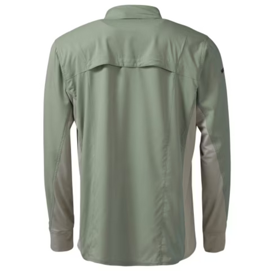 SHIMANO PRO STRETCH VENTED MENS FISHING SHIRT UPF50+ [CLR:SEAFOAM SZ:SMALL]