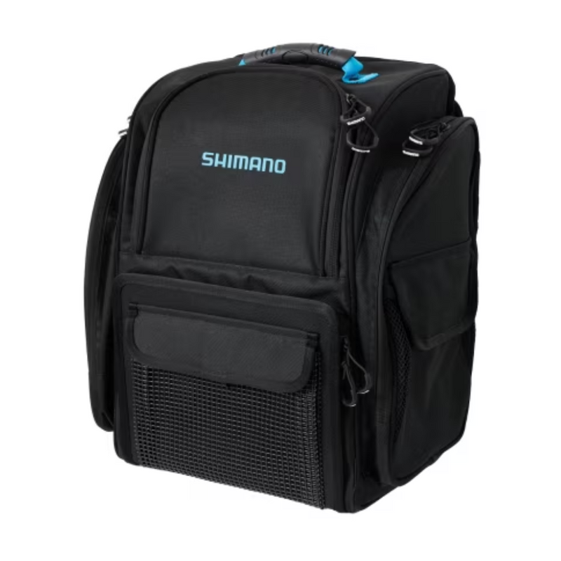 Load image into Gallery viewer, SHIMANO BACKPACK WITH TACKLE BOXES BLACK [SZ:LARGE]
