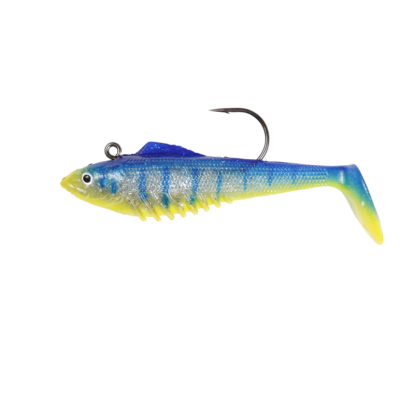 Load image into Gallery viewer, SQUIDGIES SLICK RIG [SZ:65MM CLR:NEW TRUE BLUE]
