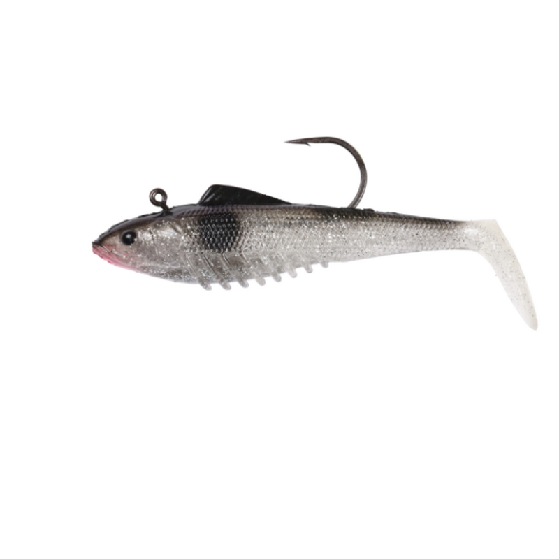 Load image into Gallery viewer, SQUIDGIES SLICK RIG [SZ:80MM CLR:SILVER FOX]

