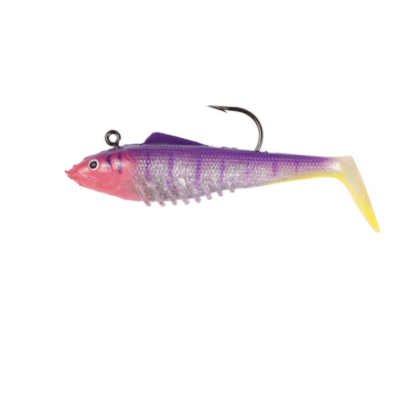 Load image into Gallery viewer, SQUIDGIES SLICK RIG [SZ:80MM CLR:SILVER PURPLE]
