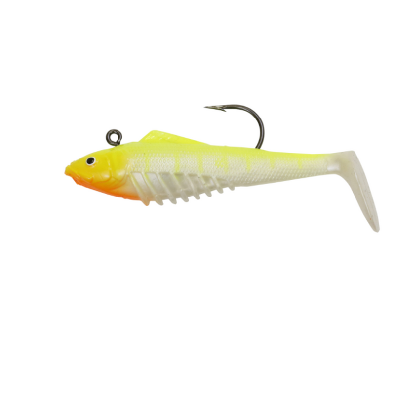 Load image into Gallery viewer, SQUIDGIES SLICK RIG [SZ:100MM CLR:NEW NEON]
