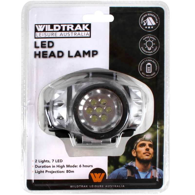 Load image into Gallery viewer, WILDTRAK LED HEADLAMP 7 LED 
