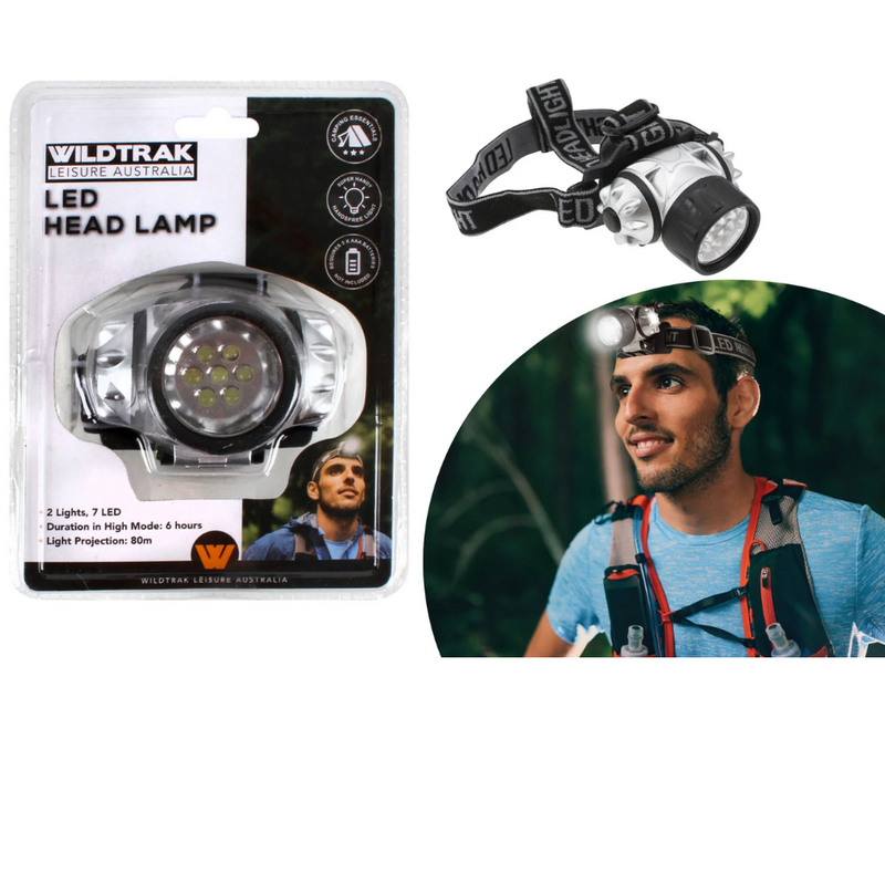Load image into Gallery viewer, WILDTRAK LED HEADLAMP 7 LED 
