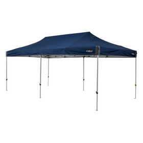 OZTRAIL HYDROFLOW DELUXE GAZEBO 6.0M BLUE