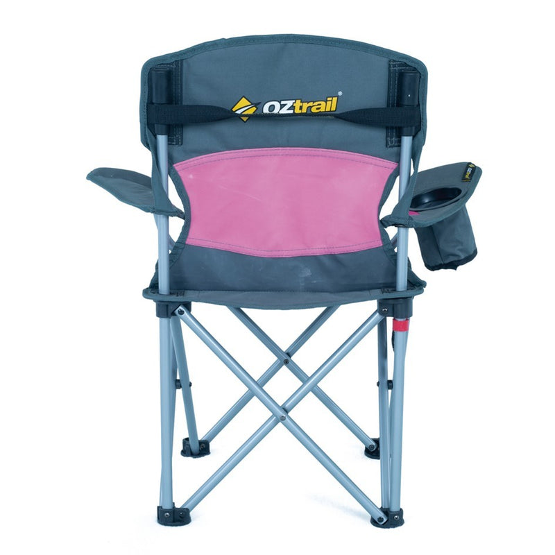 Load image into Gallery viewer, OZTRAIL DELUXE JUNIOR CHAIR PINK

