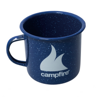 CAMPFIRE ENAMEL MUG 9CM NAVY
