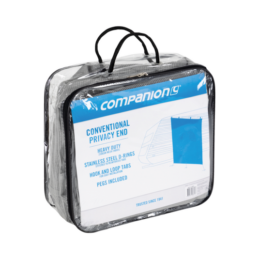 COMPANION CARAVAN CONVENTIONAL PRIVACY END