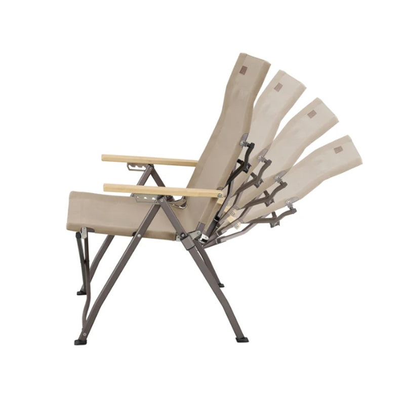 Load image into Gallery viewer, OZTRAIL CAPE SERIES RECLINER CHAIR - TAN
