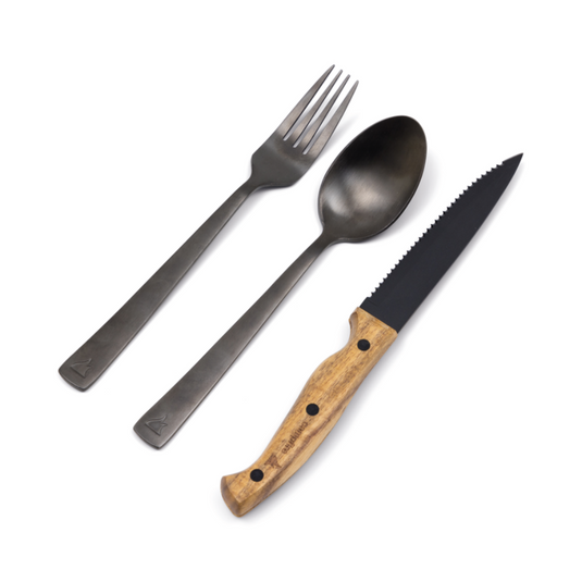 CAMPFIRE CUTLERY SET 12 PIECE