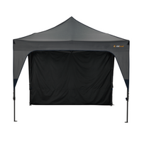 OZTRAIL BLOCKOUT DELUXE GAZEBO SOLID WALL 3.0M