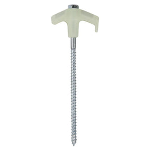 OZTRAIL SCREW IN TENT PEG SET 25 PIECE GLOW IN DARK