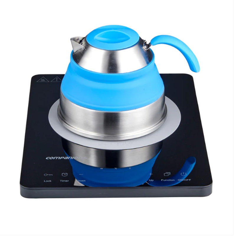 Load image into Gallery viewer, POPUP SS INDUCTION COMPATIBLE COMPACT KETTLE 2L
