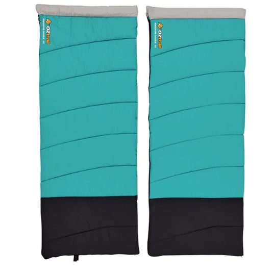 OZTRAIL KINGSFORD DOUBLE SLEEPING BAG +5