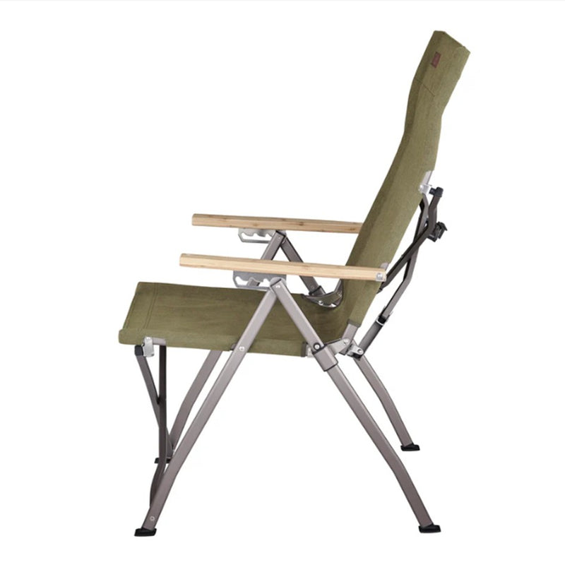 Load image into Gallery viewer, OZTRAIL CAPE SERIES RECLINER CHAIR - OLIVE
