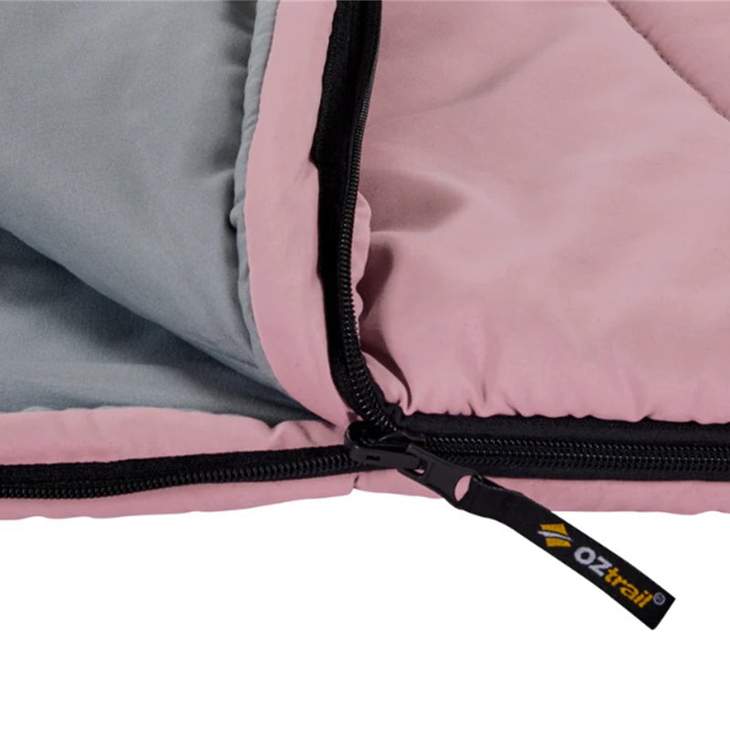 Load image into Gallery viewer, OZTRAIL JUNIOR KINGSFORD SLEEPING BAG 0C BLUSH
