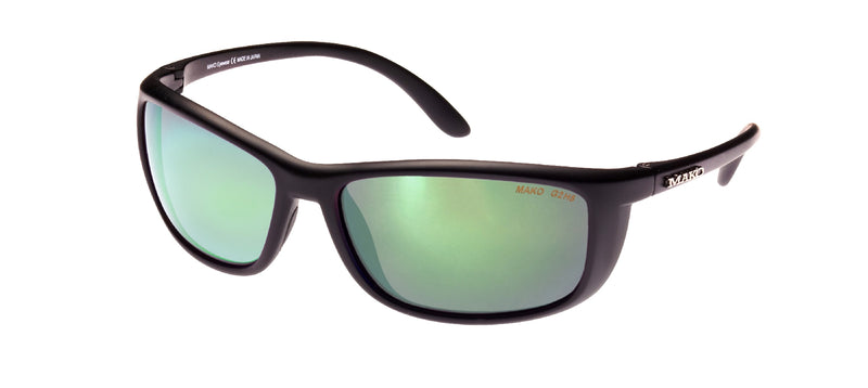 Load image into Gallery viewer, MAKO BLADE 9569 [FRAME:MATTE BLACK M01 LENS:ROSE GREEN MIRROR G2H5]
