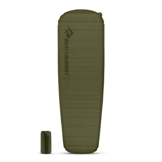 SEA TO SUMMIT CAMP MAT SELF INFLATING MAT REGULAR GREEN