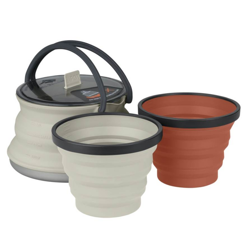Load image into Gallery viewer, SEA TO SUMMIT X-SET 1.3L KET+2MUG SAND
