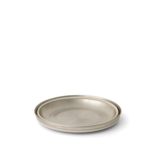 SEA TO SUMMIT DETOUR STAINLESS STEEL COLLAPSIBLE BOWL [CLR:GREY]